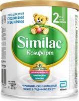 Смесь молочная сухая Similac Комфорт 2 от 6 до 12 месяцев для детей с коликами и запорами