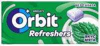 Жевательная резинка Refresher's (Рефрешер'с) вкус: мята ТМ Orbit (Орбит)