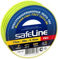 Изолента Safeline 19/20 желто-зеленый 12123 15525314