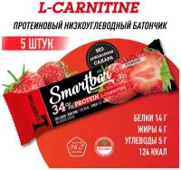 Батончик протеиновый Smartbar Protein L-carnitine 