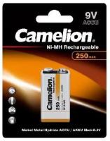 Аккумулятор Camelion 9V-250mAh Ni-Mh BL-1 (nh-9v250bp1, аккумулятор,9В)