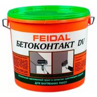 Грунтовка FEIDAL Бетоконтакт DV для внутренних работ (20 кг)