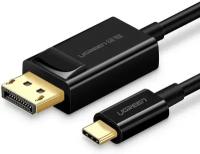 Кабель UGREEN MM139 (50994) USB Type-C to DP длиной 1,5 м. черный