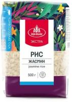 Рис Агро-Альянс Жасмин Экстра Тайский шлифованный длиннозерный, 500 г