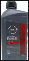 Моторное масло NISSAN 5W-40 1 л