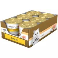 Purina Gourmet Gold Консервированный корм для кошек, паштет с курицей, 12 x 85 г