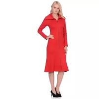 Платье baon Платье-рубашка с карманами на молнии Baon, размер: XS, красный