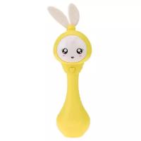 Интерактивная развивающая игрушка Умный малыш Зайка, желтый (ST-667)