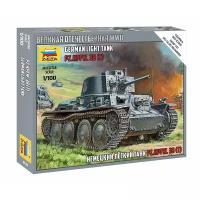 ZVEZDA Немецкий легкий танк PZ.KPFW.38 (T) (6130) 1:100