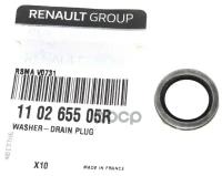 Прокладка сливной пробки картера двигателя RENAULT 110265505R