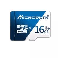 Карта памяти MyPads Microdata Micro SD (SDHC) 16GB Class 10 UHS-1. Подходит для всех мобильных телефонов / планшетов (Alcatel / Asus / Nexus / Le