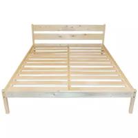 Кровать FUN WOOD из массива дерева B03A 160х200 см неокрашенная