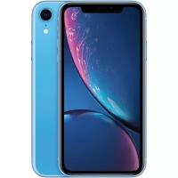 Смартфон Apple iPhone Xr 128 ГБ, синий, Slimbox