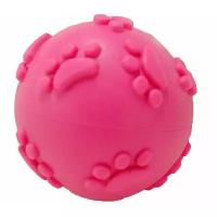 Мячик для собак Homepet (70101), розовый, 1шт