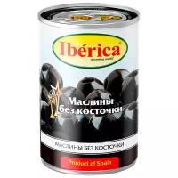 Iberica Маслины без косточки в рассоле, 420 г