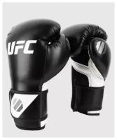 Перчатки для бокса UFC Training Gloves для спарринга 6 унций (черные)