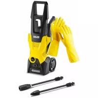 Мойка высокого давления Karcher K 3 + латексные хозяйственные перчатки