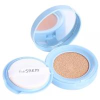 Кушон для маскировки пор The Saem тон 01 Light Beige