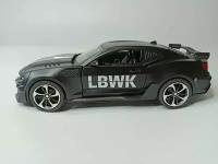 Модель автомобиля Chevrolet Camaro коллекционная металлическая игрушка масштаб 1:24 черный
