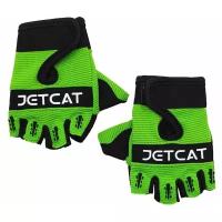 Перчатки JETCAT, 2 шт., размер S, черный, зеленый