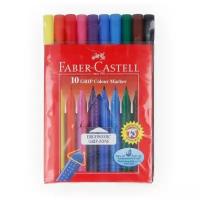 Фломастеры Faber-Castell Grip, 10цв., трехгр, 155310 2 шт