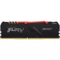 Оперативная память Kingston FURY Beast RGB 16 ГБ DDR4 3600 МГц DIMM CL18 KF436C18BBA/16