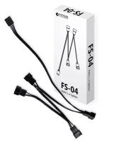 Кабель-разветвитель 1/4 ID-COOLING FS-04 (160шт/кор, 12V, PWM, 4 pin) Retail