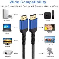 HDMI 2.0 видео кабель ELfoC HD-MM HDMI папа to HDMI папа ARC 4K 60HZ HDR 18 Гбит/сек 3 м