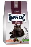 Сухой корм для кошек Happy Cat Хэппи Кэт Эдалт Стерилайзд Атлантический Лосось 4 кг