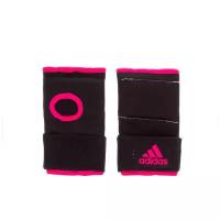 Внутренние перчатки adidas Super Inner Gloves Gel Knuckle черно-розовые M