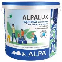 Краска для внутренних и наружных работ Alpalux 2л белая (база A) ALPA