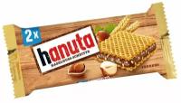 Вафельные печенья Hanuta в индивидуальной упаковке 44 гр