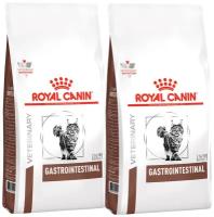 Сухой корм ROYAL CANIN GASTROINTESTINAL для взрослых кошек при заболеваниях желудочно-кишечного тракта (2 + 2 кг)