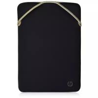 Чехол 14” HP Protective Reversible, Неопрен, Черный/Золотистый 2F1X3AA