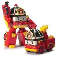 Трансформер Robocar Poli Silverlit 83093 POLI Рой, свет + инструменты, 12, 5 см