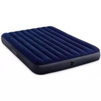 Матрас надувной 152x203x25см, Classic Downy Airbed, Intex 64759