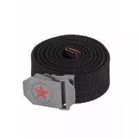 Ремень тактический нейлоновый ARMY OPERATOR BELT, пряжка FREE ARMY, цвет Черный (Black)