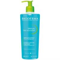 Bioderma Sebium Гель для умывания жирной и проблемной кожи, 500 мл, Bioderma