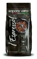 Кофе в зернах Sapore Vero Perfetto Espresso, Арабика/Робуста, 1000 гр. Германия