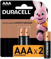 DURACELL Элемент питания DURACELL LR03-2BL BASIC CN