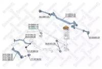 Втулка стабилизатора переднего d24 BMW E32 all 86-94/E34 2.5iX 91-97 STELLOX 7900066SX