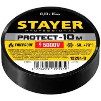 STAYER Protect-10 черная изолента ПВХ, 10м х 15мм {12291-D_z01}