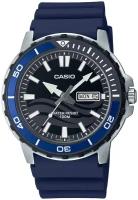 Наручные часы CASIO Collection MTD-125-2A, серебряный, синий