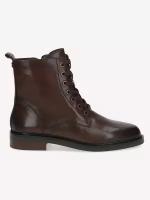Ботинки Caprice, зимние,натуральная кожа, полнота G, размер 38 RU, коричневый