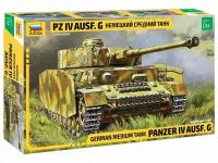 Сборная модель ZVEZDA Немецкий средний танк Pz IV Ausf. G (3674) 1:35
