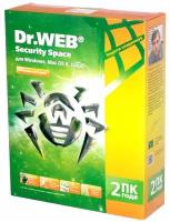 Программное обеспечение Dr.Web Security Space 2 ПК/2 года BHW-B-24M-2-A3