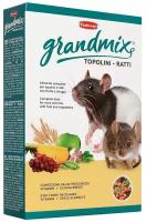PADOVAN GRANDMIX TOPOLINI E RATTI комплексный основной корм для взрослых мышей и крыс 1кг