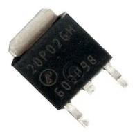 Микросхема RocknParts P-MOSFET AP20P02CH TO-252