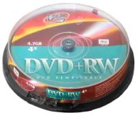 Диск VS DVD+RW 4,7 GB 4x CB/10