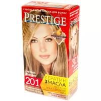 VIP's Prestige Бриллиантовый блеск стойкая крем-краска для волос, 201 - светлый блонд